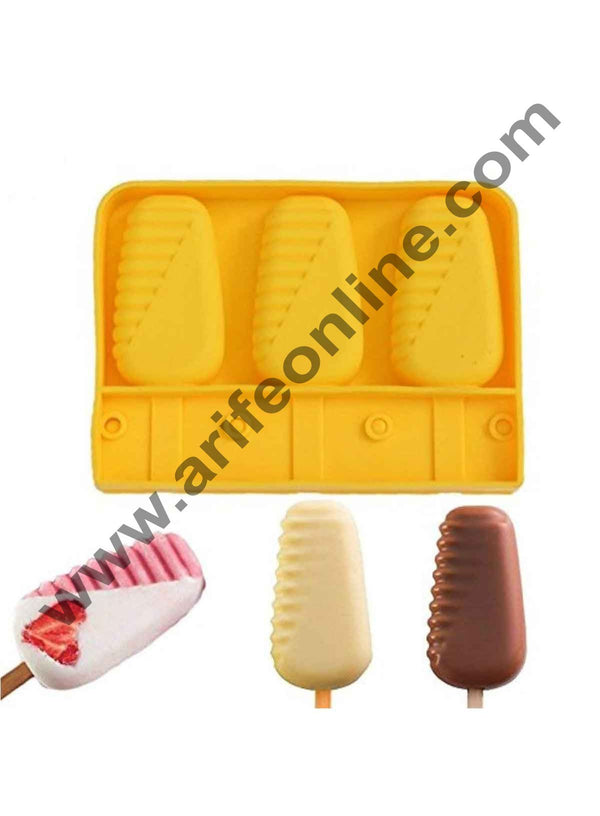 Cake Decor 3 in 1 Silicon Bakeware Ice Cream Cupcake Molds Muffin Mold