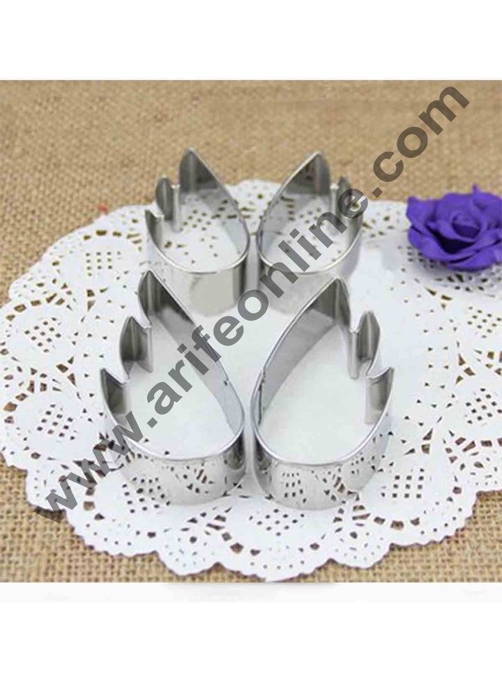 Cake Decor Angel Wings Stainless Steel Cookie Cutter, Cutter Bakeware Mould Biscuit Mould Set Sugar Arts Fondant Cake Decoration Tools