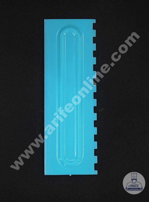 Cake Decor Plastic Icing Comb Scraper Smoother Icing Fondant Cake Decorating Tool (B-9953-24)