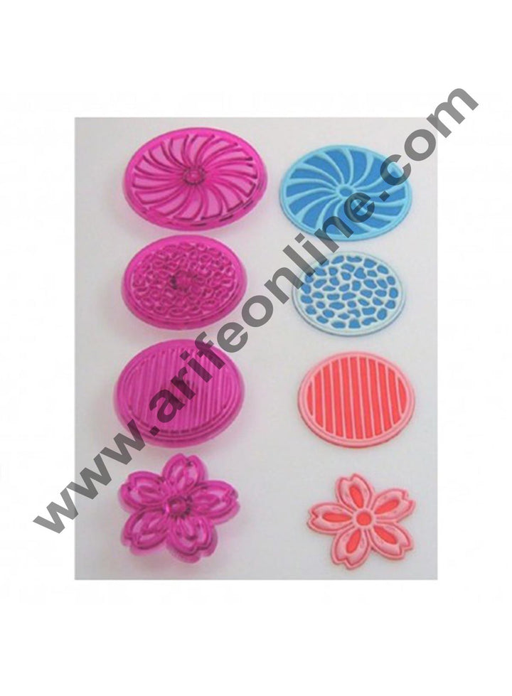 Cake Decor 3D Creative Design Plunger Cutters, Set of 4