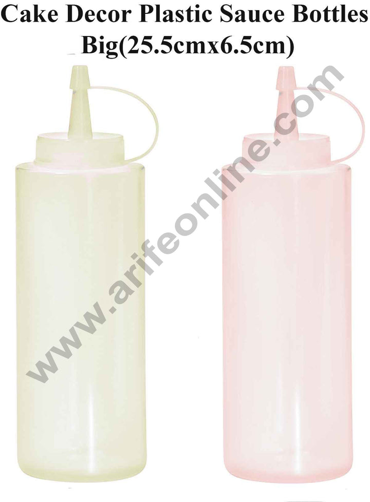 2pcs Plastic Squeeze Bottles-Big