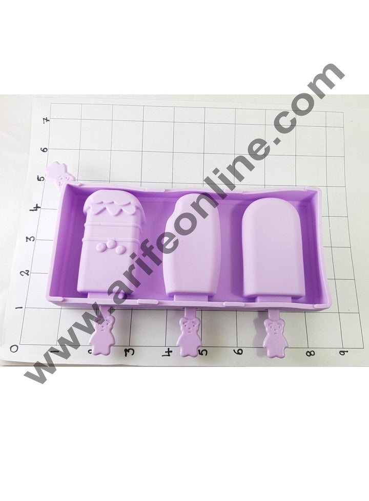 Cake Decor 3 in 1 Bubbles Silicone Popsicle And Cakesicle Molds Tools With Dust Cover Sticks Frozen Mold Kitchen Accessories