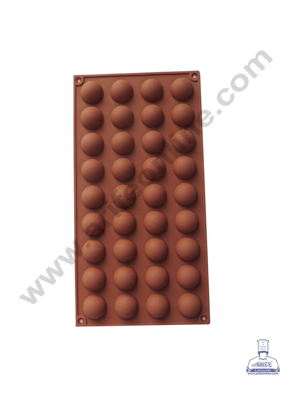Cake Decor Silicon 36 Cavity Half Ball Mould Shape Muffin Cupcake Mould (SBSM-310)