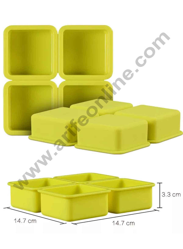 4 Cavity Silicone Soap Mold SBSOM-031