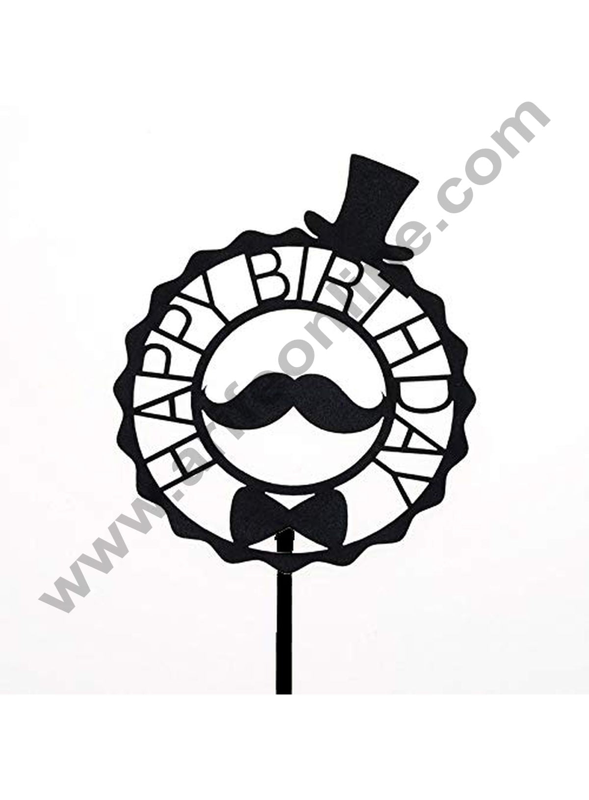 Moustache And Specs Cake | bakehoney.com