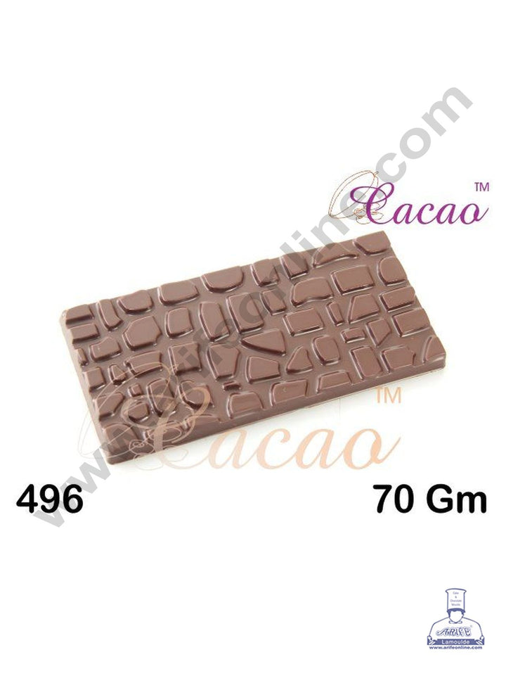 Cake Decor 3 Cavity PVC Chocolate mould Brick Wall Shaped (1pcs pack)