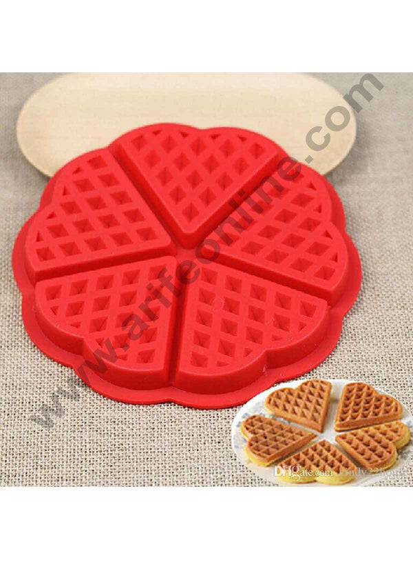 5 cavity heart waffle moulds SBSM-324