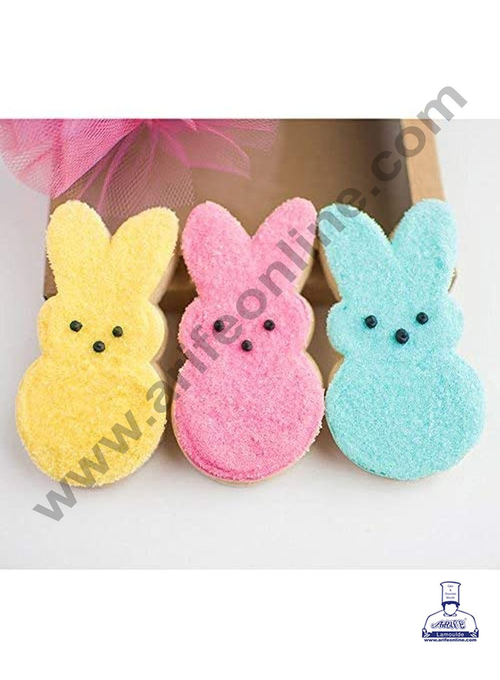 Cake Decor 2 Pcs Easter Bunny Rabbit Shape Stainless Steel Cookie Cutter, Cutter Bakeware Mould Biscuit