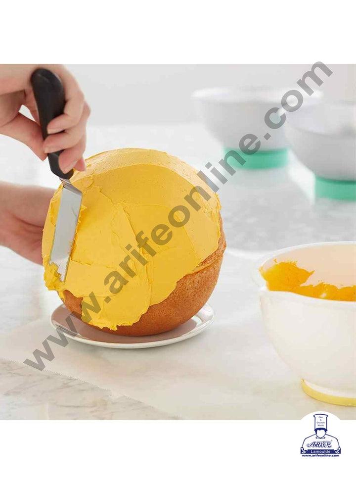 Cake Decor 2pcs Aluminum Half Sphere Ball Cake Mould, Round Cake Molds,Dome Cake Moulds ( 3 inch Diameter X 1.5 inch Height) No.3