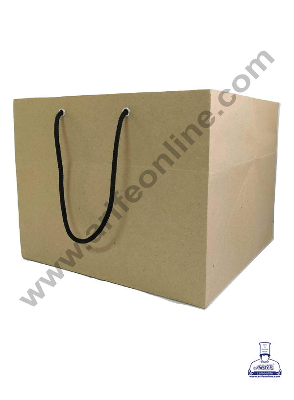 Cake Decor 1/2 kg Cake Paper Carry Bag With Handle