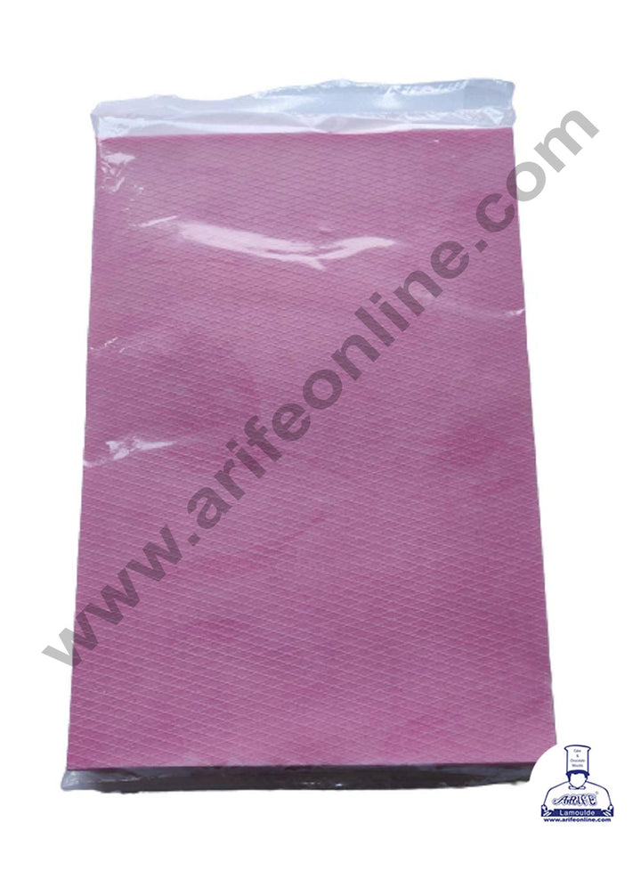 Cake Decor Edible Wafer Paper Sheet for Cake Decoration Size: A4 Sheet (10 Pcs Pack) Pink