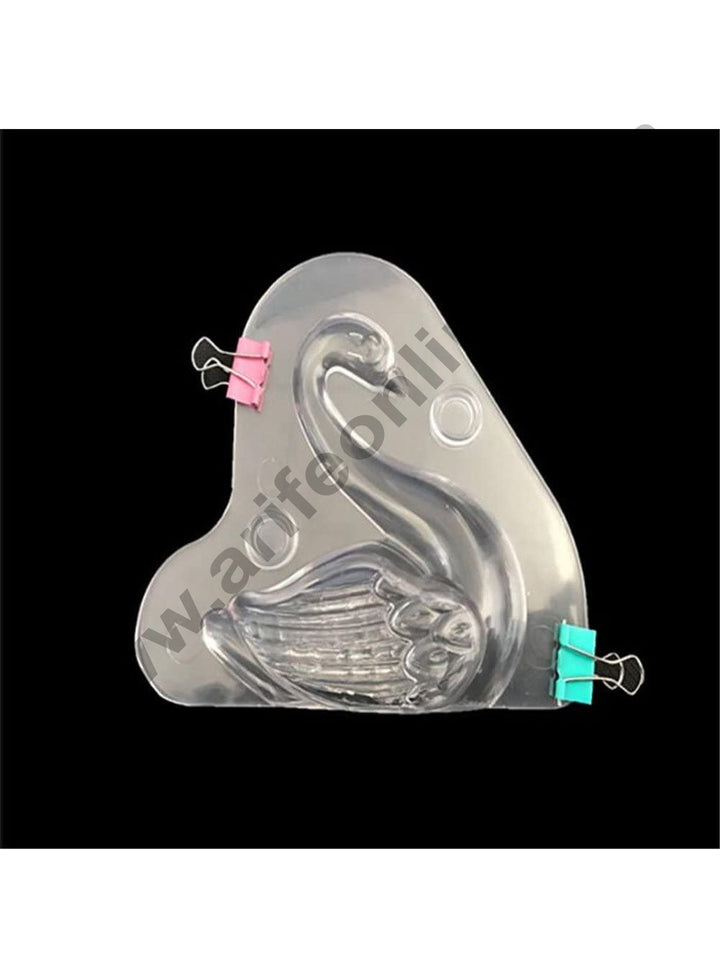 Cake Decor Polycarbonate 3D Swan Shape Chocolate Mold Cake Decorating Chocolate Mould Tools
