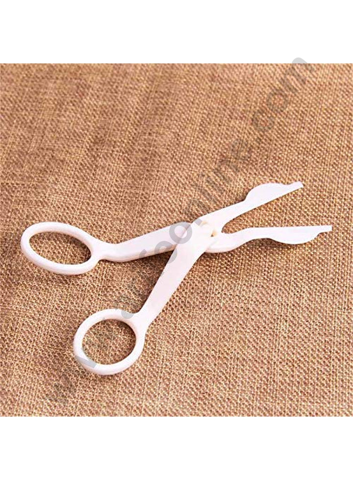 Cake Decor Stainless Steel Rose Nail and Flower Lifter Plastic Cake Scissors for Cream Flower Transfer