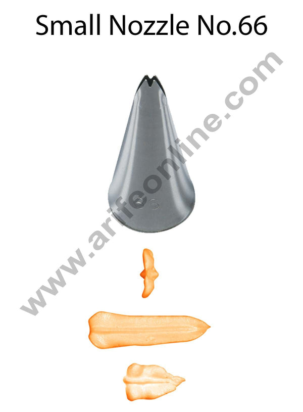 Cake Decor Small Nozzle - No. 66 Leaf Piping Nozzle