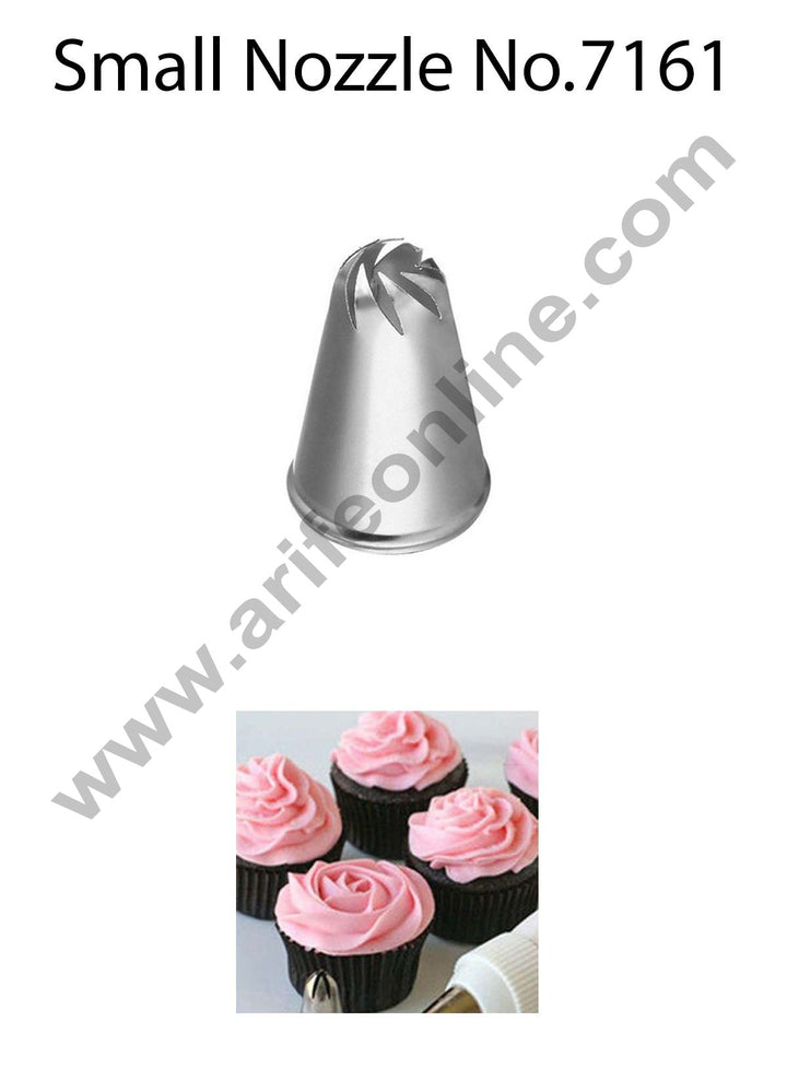Cake Decor Small Nozzle - No. 7161 Drop Flower Piping Nozzle
