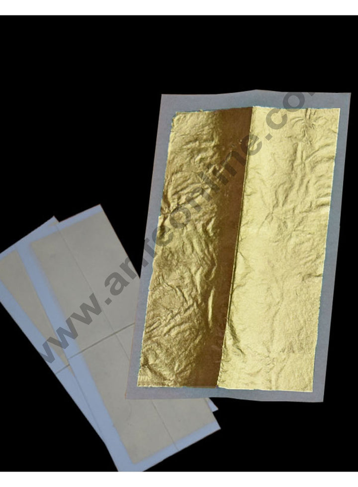 7C 24 Carat Edible Gold Leaf for Cake Decoration, Food & Drink Decoration, Temple Use, Aruyvedic Medicines, Skin Care, Makeup, Health & Spa, Interior decoration, Art and Craft