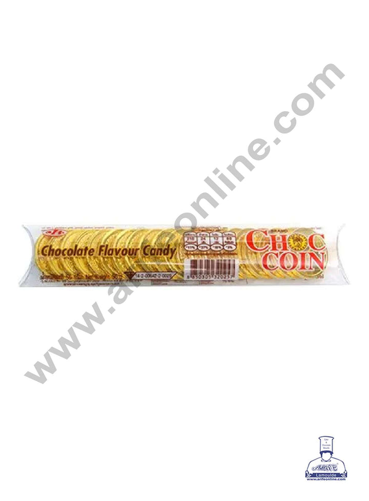 JB Choc Coin Gold Chocolate Flavour Candy 56 g - 20 Coins