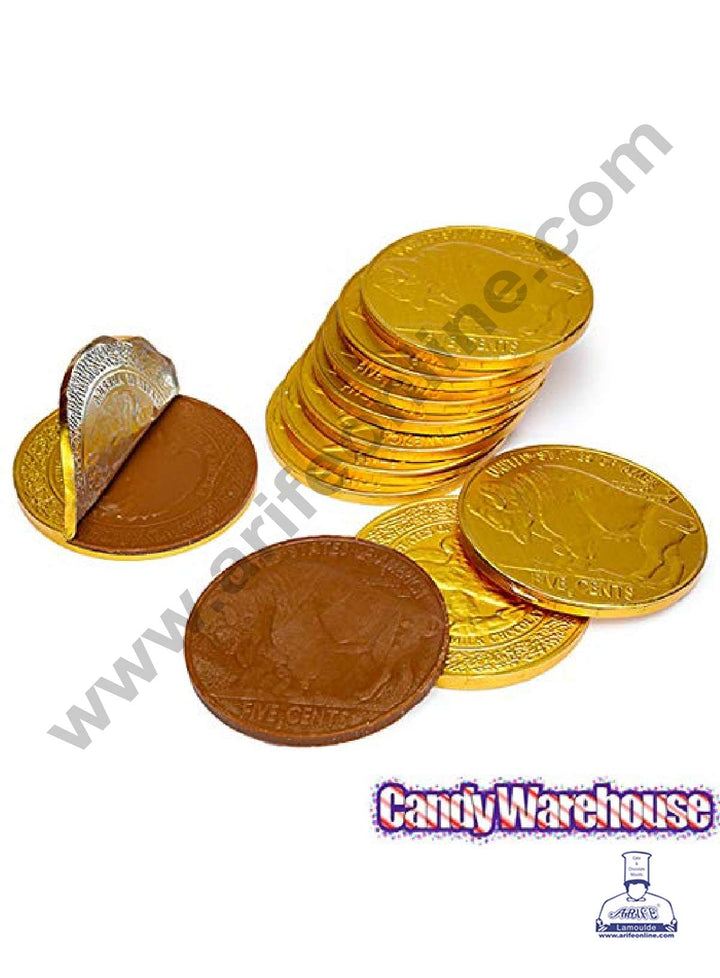 JB Choc Coin Gold Chocolate Flavour Candy 56 g - 20 Coins