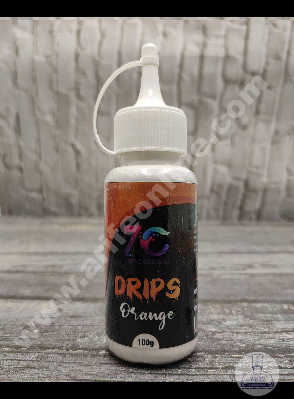 7C Edible Drips for Cakes Decoration - Orange( 100 gm ) – Arife Online ...