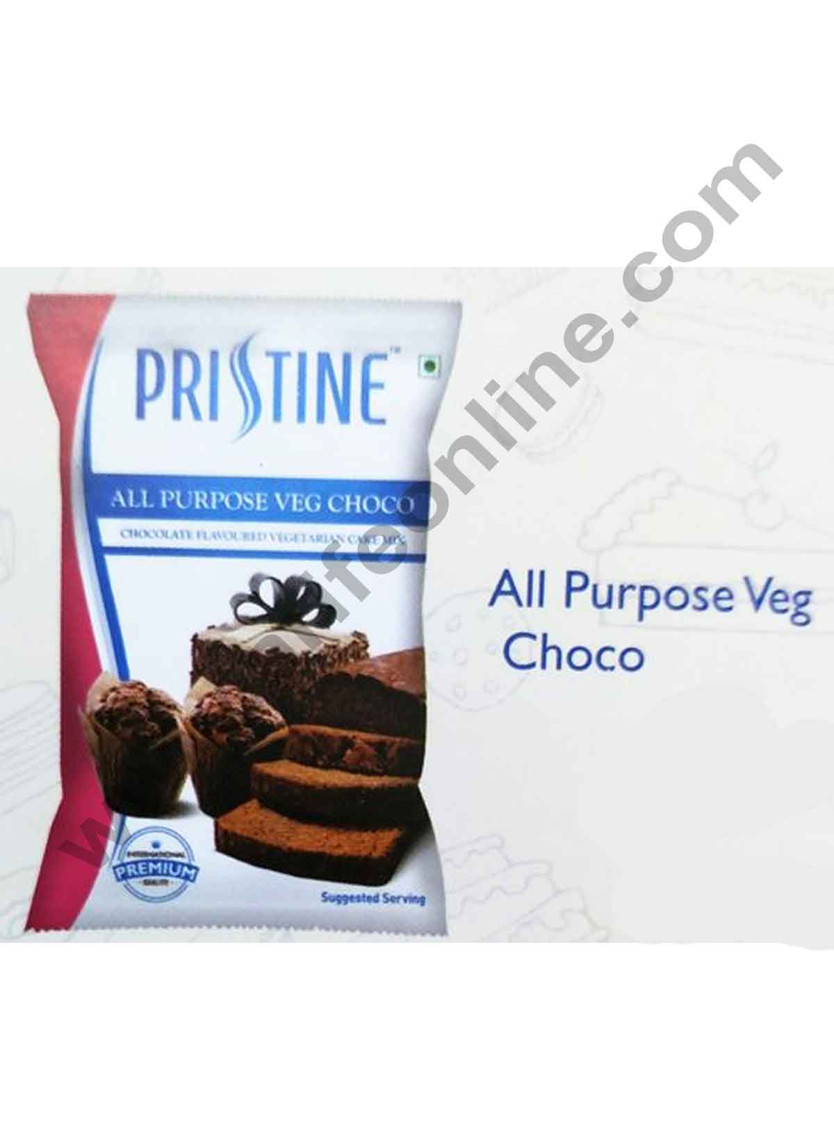 Shivams Bakers King Pristine Eggless Cake Premix Powder All Purpose Veg Cake  Mix For Baking Cake,