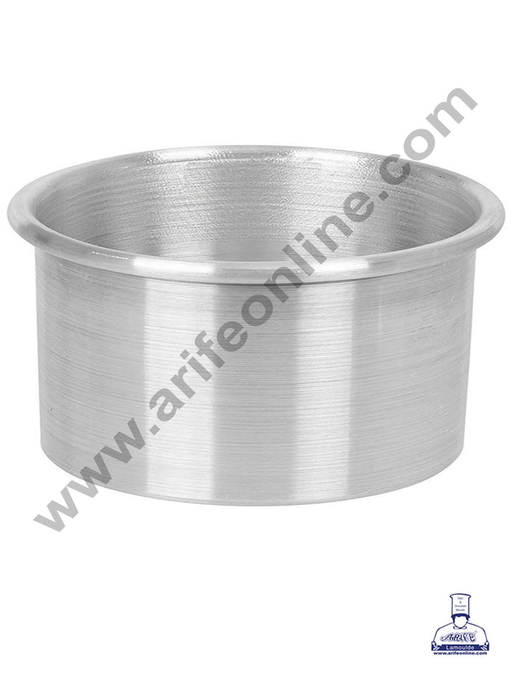 Cake Decor Round Aluminum Cake Mould Thali 8 in x 4 inch