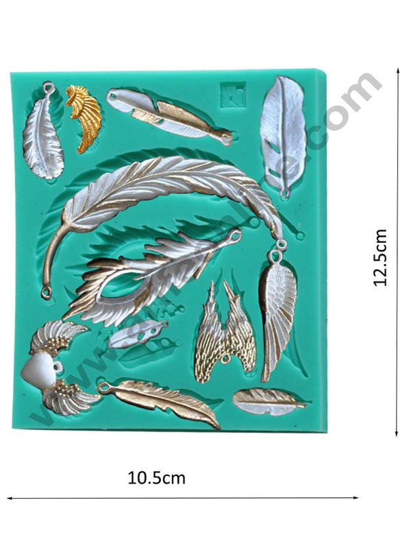 Angel's Feather Bird wings fondant mould