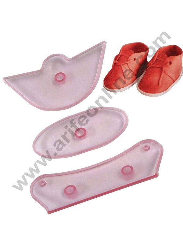 Cake Decor 3Pc Plastic Baby Booty Cutter Decor Mold Icing Cookie Biscuit Fondant Embosser
