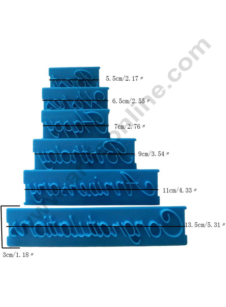 Letters Printing Mould