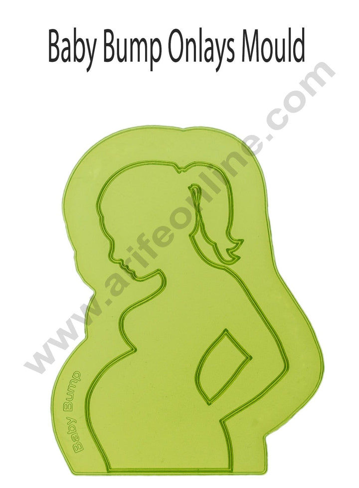 Silicone Baby Bump Pattern Impression Onlays Moulds