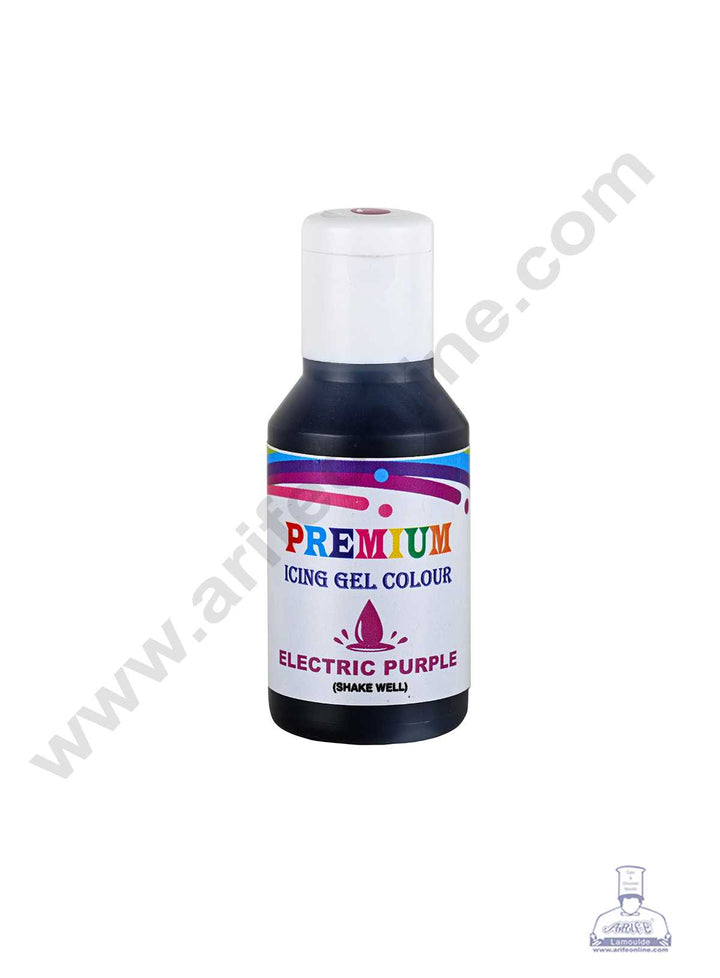 Bake Haven Premium Icing Gel Colour - Electric Purple (20g)