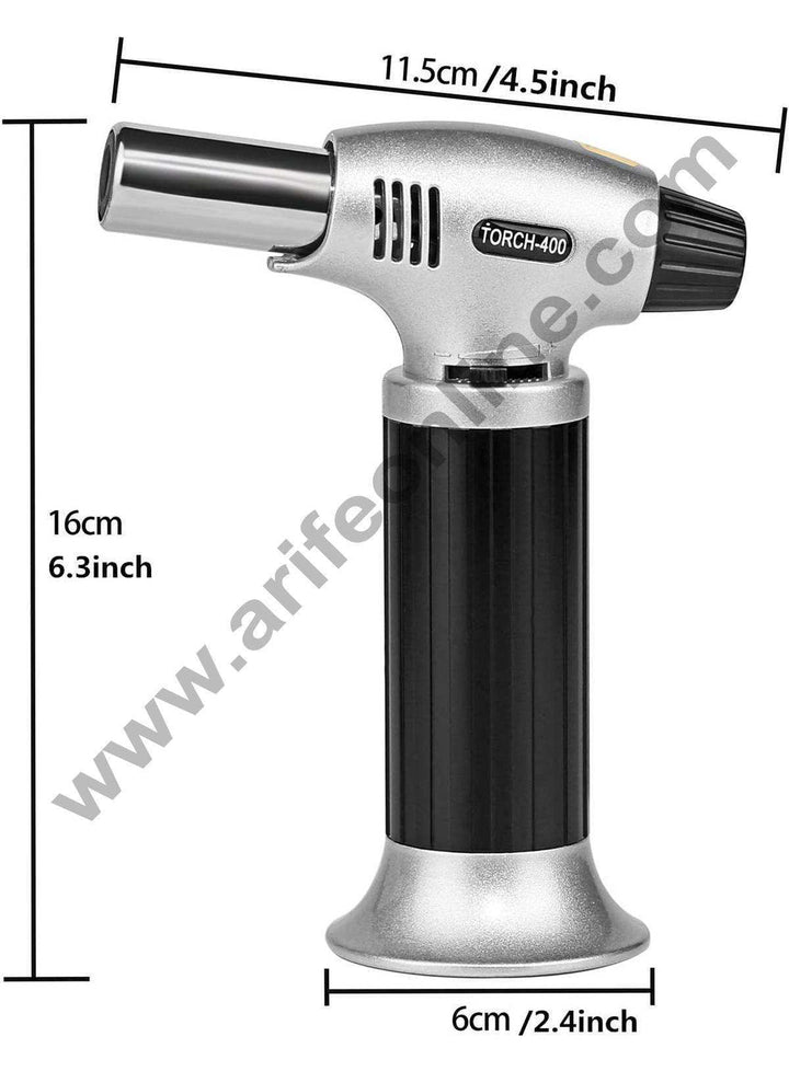 Buy Moltera Creme Brulee Refillable Professional Kitchen Blow Torch with  Safety Lock and Adjustable Flame (Black) Online at Low Prices in India 