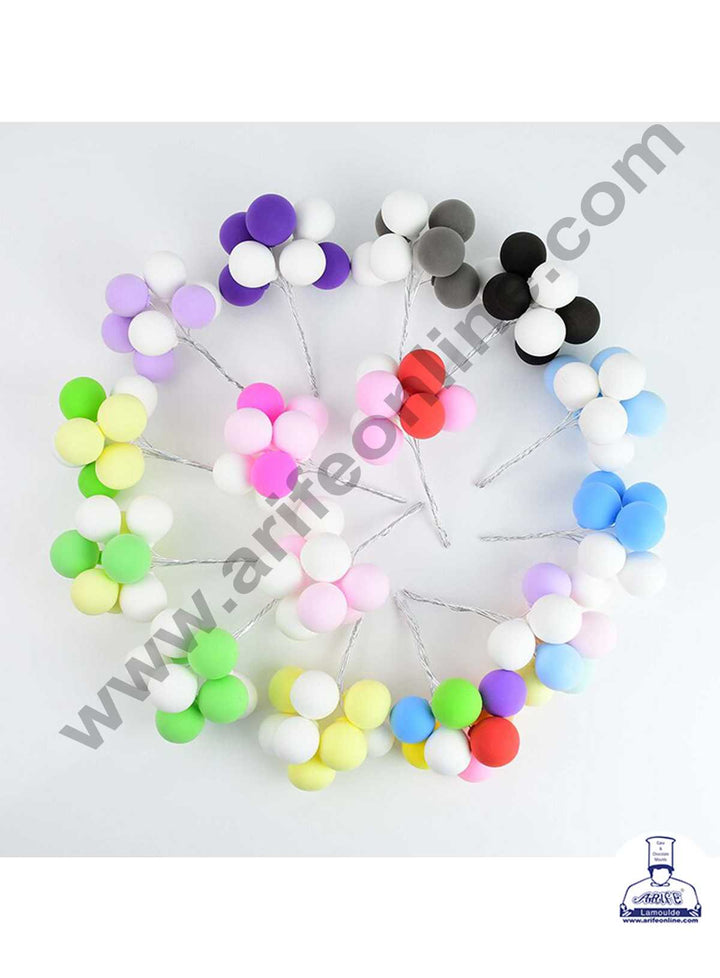 CAKE DECOR™ 1 Bunch Soft Ball Cake Toppers - Multicolor SBTO-045