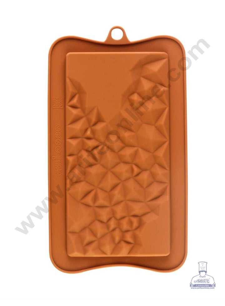 CAKE DECOR™ 1 Cavity Crystal Bar Shape Silicone Chocolate Mold ( SBCM-724 )