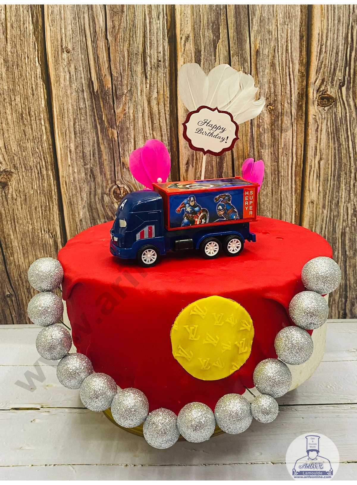 Construction Truck Designer Cake | Truck cakes, Dump truck cakes, Truck  birthday cakes