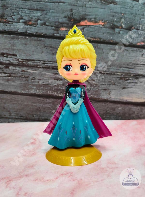 CAKE DECOR™ 1 Pieces Crown Elsa Doll Toys for Cake Toppers (SB-TOYS-563)