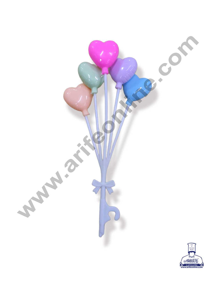 CAKE DECOR™ 1 Pieces Plastic Heart Cake Toppers SBTO-044