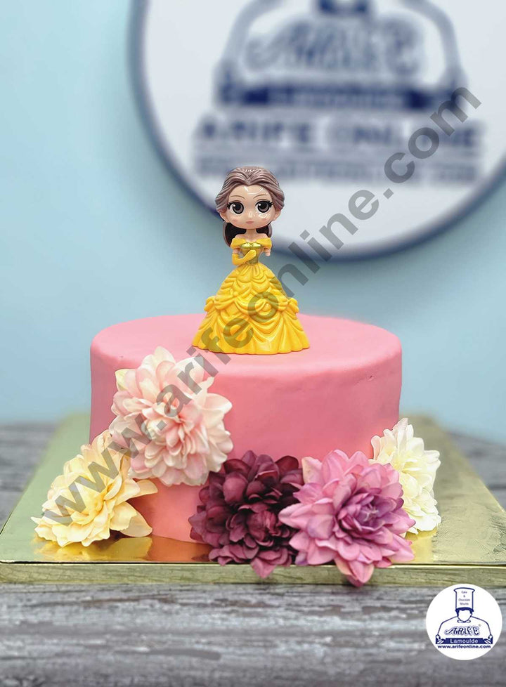 CAKE DECOR™ 1 Pieces Princess Belle Toys for Cake Toppers SBTO-041