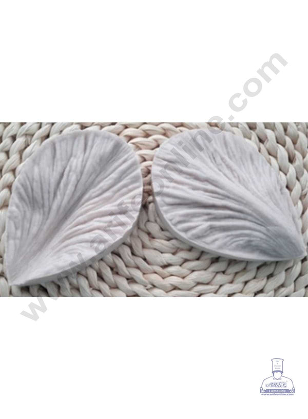 CAKE DECOR™ 2 Cavity Leaves Shape Silicone Fondant Mold Silicon Marzipan Mould SBSP-DYF1198