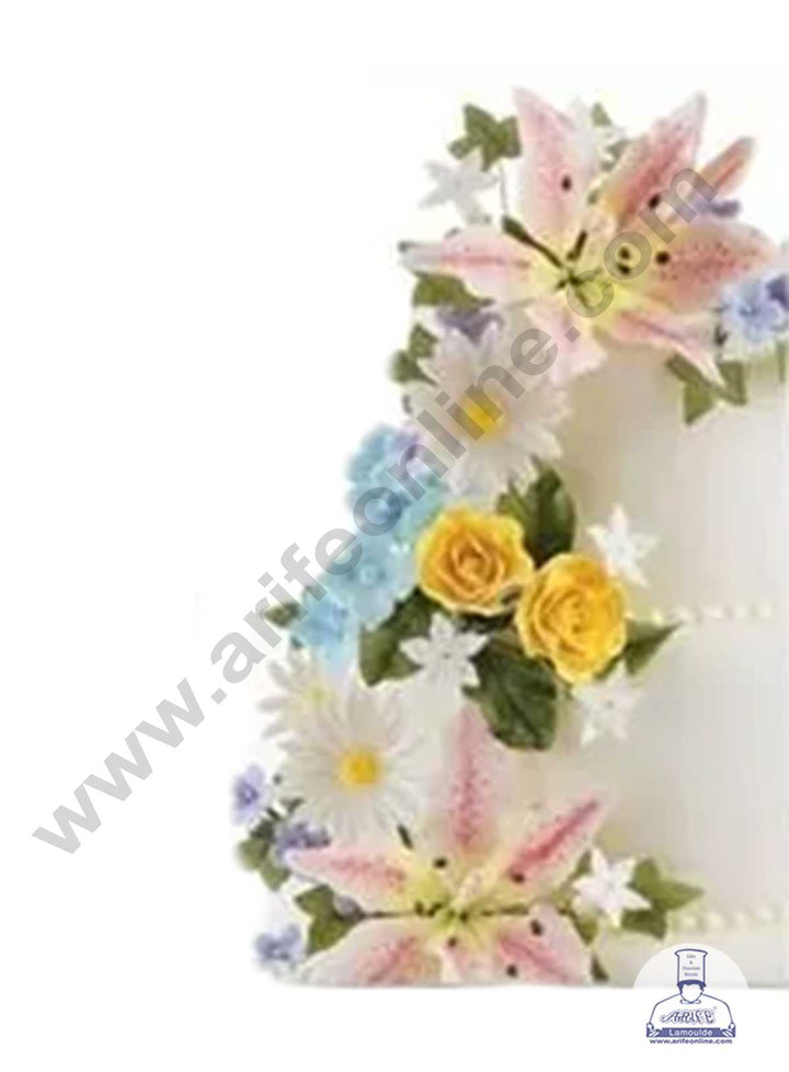 CAKE DECOR™ 26 pieces Set Plastic Gum Paste Flower Cutter Set (SBKY-528)