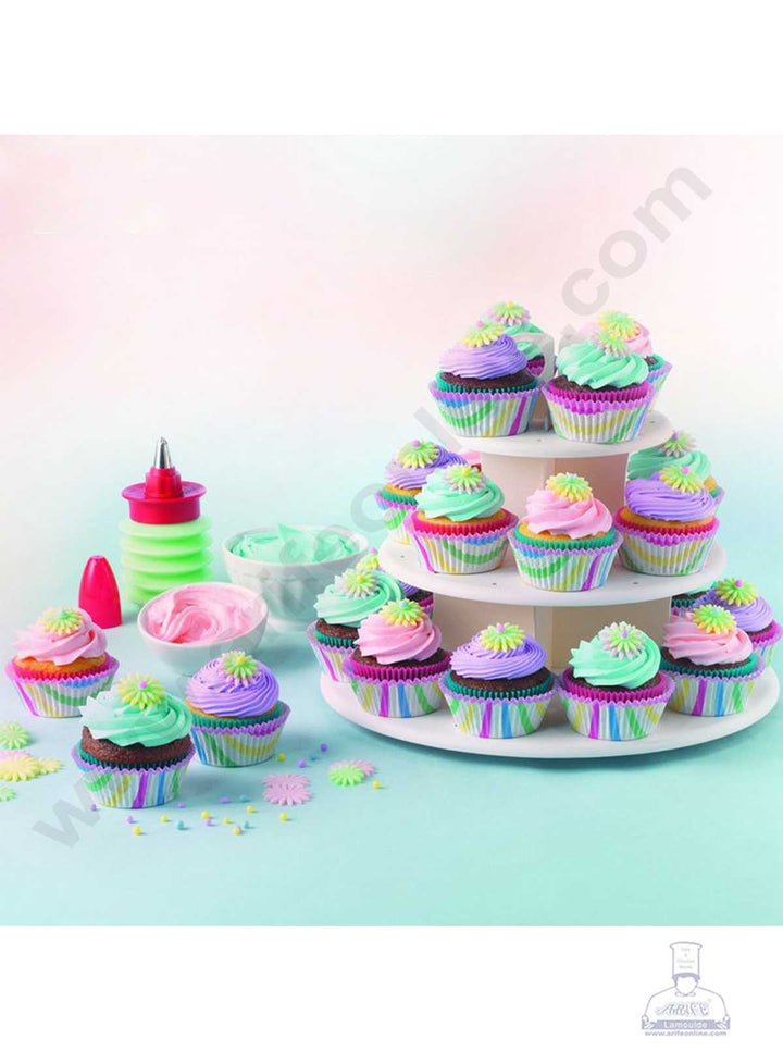 CAKE DECOR™ 3 Tier Plastic Cake Pop and Cupcake Stand Display Stand (SBCS-102)