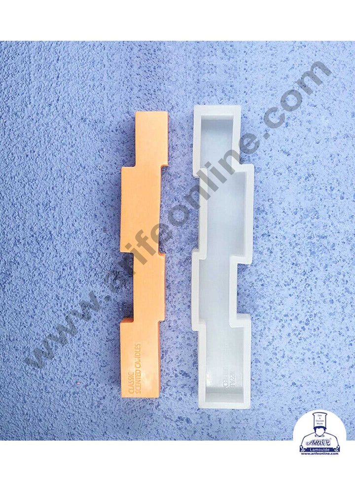 CAKE DECOR™ 3D Silicon 1 Cavity Irregular Shape Silicon Candle Moulds SBSP-DYF6105