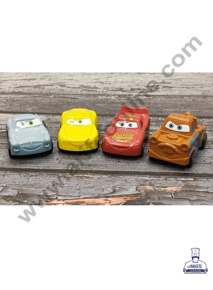 CAKE DECOR™ 4 Pieces Cars Toys for Cake Toppers SBTO-037