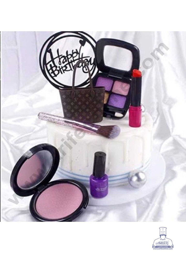 CAKE DECOR™ 5 Pieces Make Up Set Toys Cake Toppers (SB-T-CJ008)