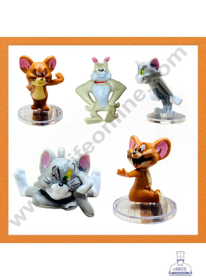 CAKE DECOR™ 5 Pieces Tom & Jerry Toys Cake Toppers (SB-T-8181)