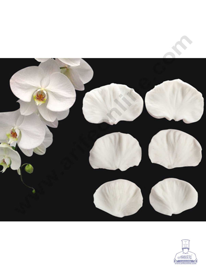 CAKE DECOR™ 6 Cavity Leaves Shape Silicone Fondant Mold Silicon Marzipan Mould SBSP-DYF6391