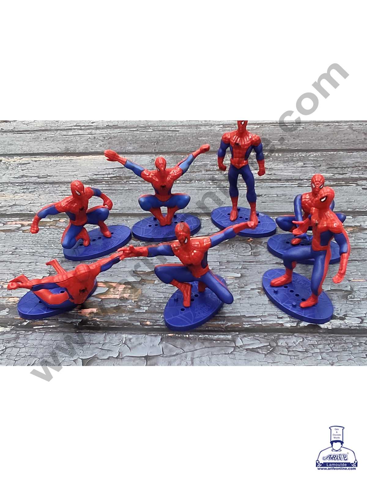 Musical Spider Man Rotate Cake Toy With Lights For Children main image 1