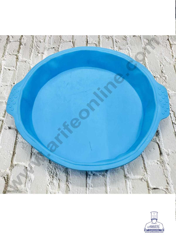 CAKE DECOR™ Big Round Shape Silicon Cake Mould with Handle Silicon Mould (SBSM-900)