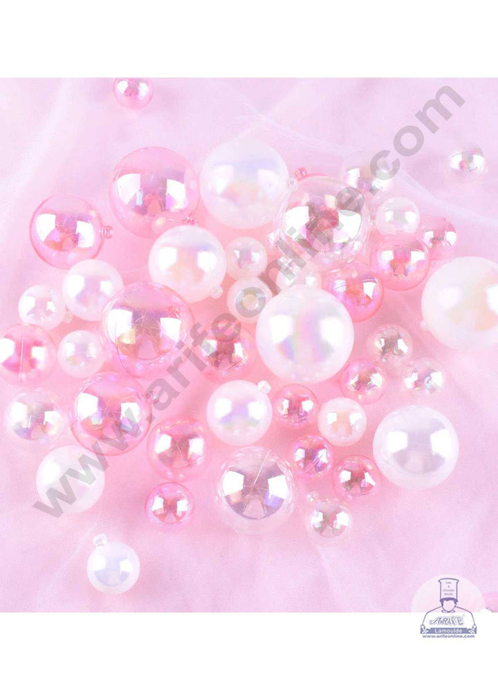 CAKE DECOR™ Crystal Bubble Balls Topper For Cake and Cupcake Decoration ( 12 pcs Pack )