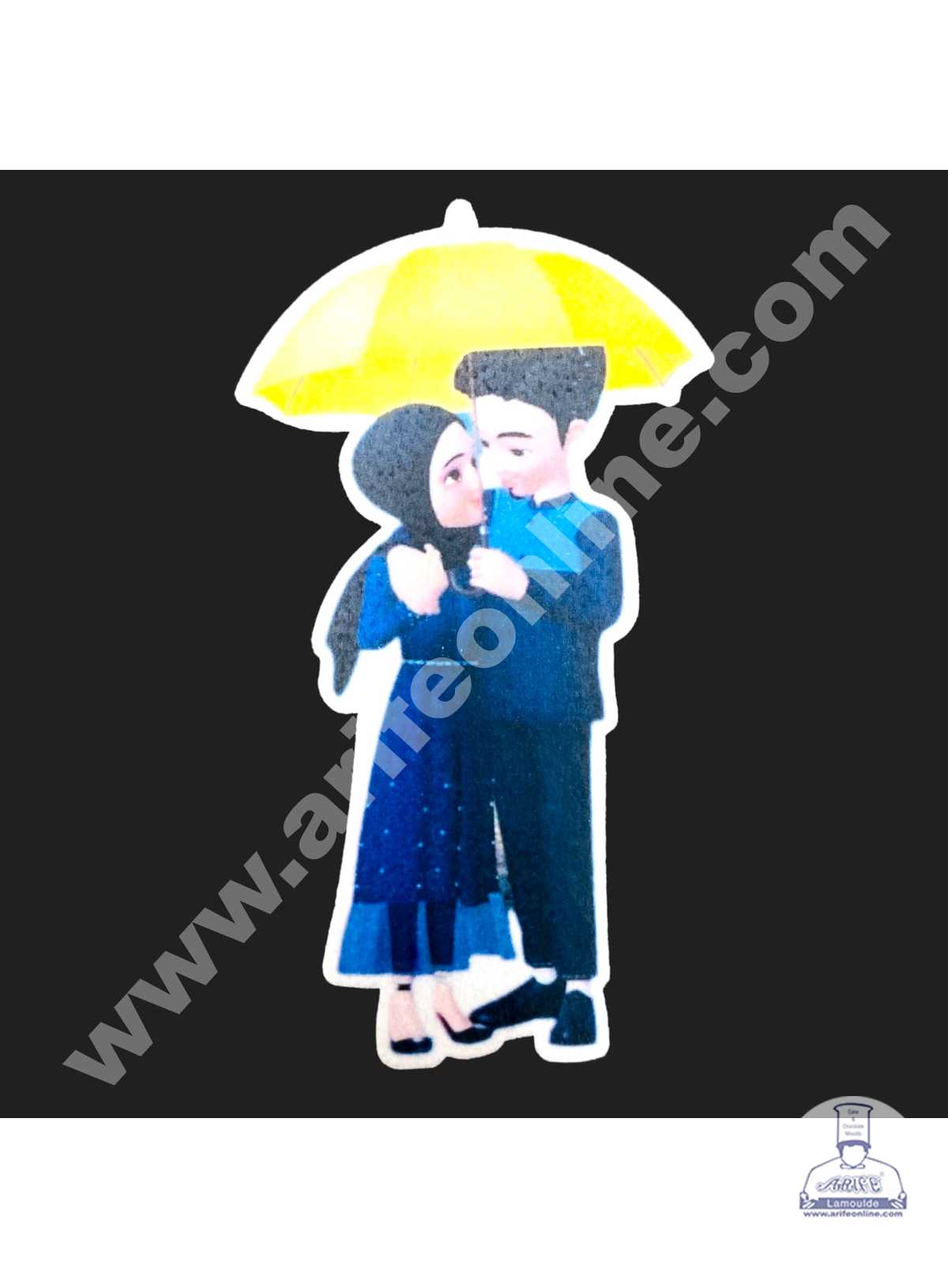 CAKE DECOR™ Edible Valentine Theme Topper Pre Cut Wafer Paper High Qua ...