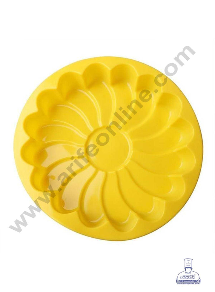 CAKE DECOR™ Flower Shape Silicon Cake Mould Silicon Mould (SBSM-865)